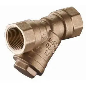 kfa² angled gas filter 1" model 740-000-25 for domestic and industrial gas lines
