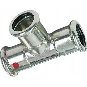 SANHA redukcijas trīsveida SANHA-Therm 3xZW 54×28×54 mm vara caurulēm