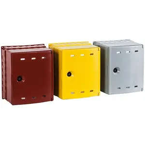 Sienas gāzes kaste Weba 30 x 34 x 20 cm dzeltena (modelis 06-30-0300-01)