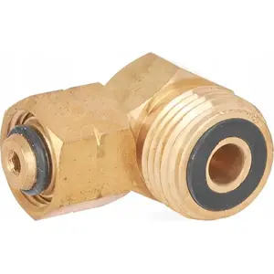 Gas cylinder adapter GEKO G20017 — angled reduction/transition to small gas bottle