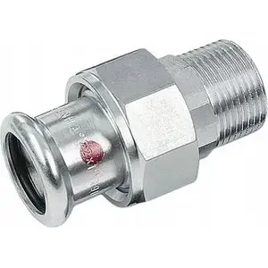 Соединитель с прокладкой SANHA Therm ZWxGZ 42x1½ для металлических и пластиковых труб