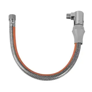 Газовый шланг INVENA SUPER EURO с клапаном 100 см 1/2"
