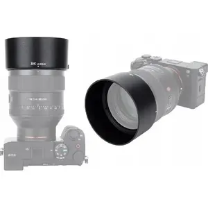 Lens Hood JJC ALc-SH142 for Sony FE 85mm f/1.4 GM — Petal-shaped, bayonet mount