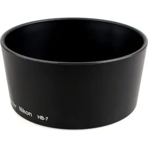 Objektīva aizsegs FoxFoto JJC LH-B7 — aizstājējs Nikon HB-7, bajoneta stiprinājums, plastmasa, modelis JC1309