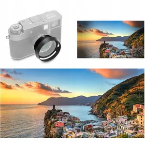 Козырек-адаптер с резьбой для фильтров 37 мм, JJC — для Fujifilm X Half / LH-JXHALF, черный