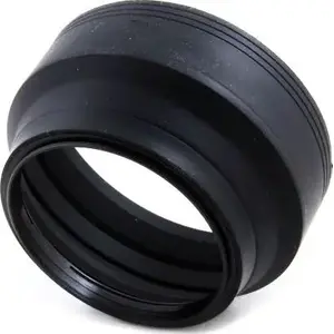 Lens Hood Marumi Rubber 77mm — Screw-on Rubber Lens Shade for 77 mm Filters