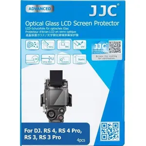 Lens and Monitor Screen Protector Kit JJC for DJI RS3 / RS4 / RS 3 4 Pro gimbal (4x glass)