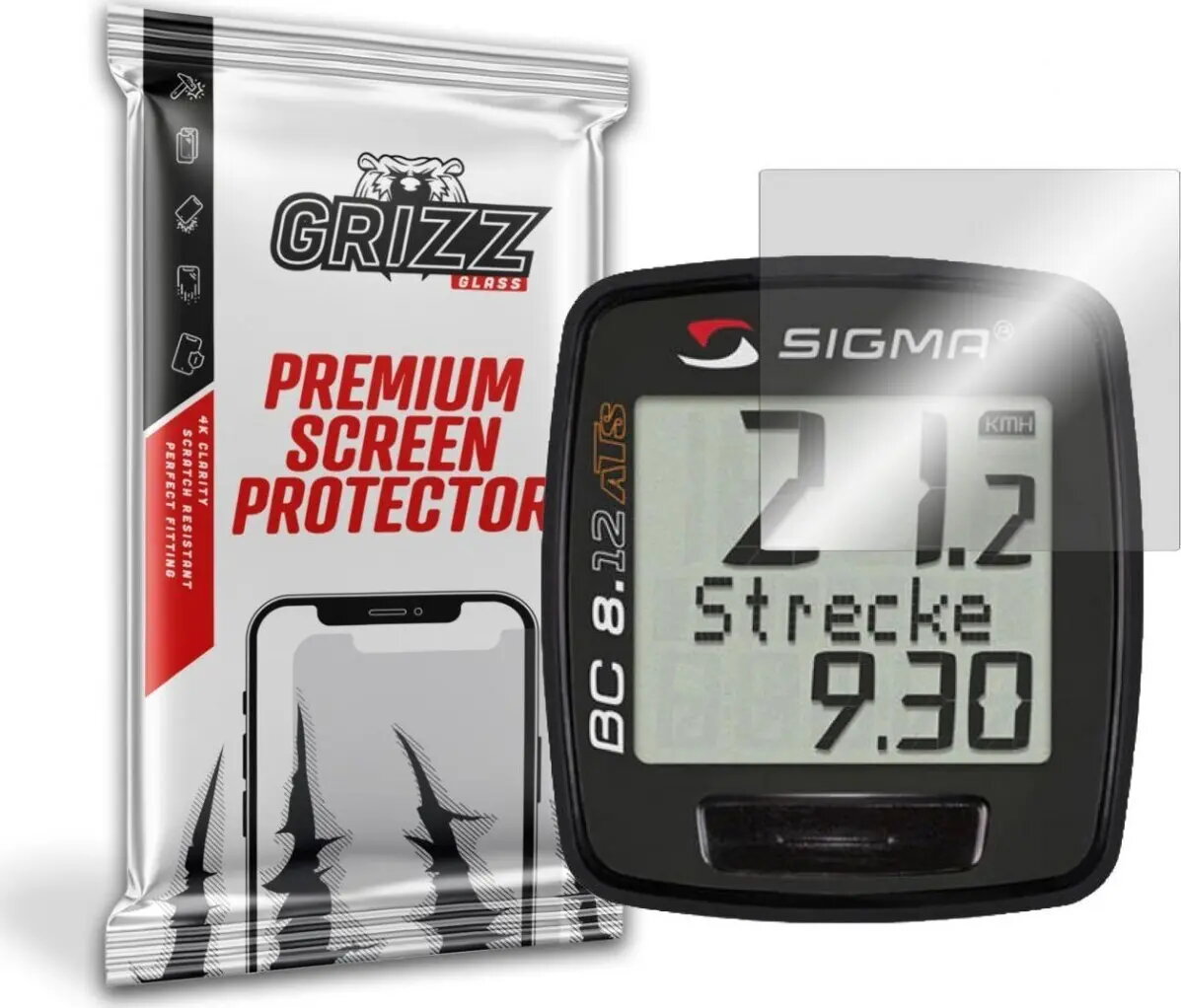 Aizsargstikliņš GrizzGlass Sigma BC 8.12