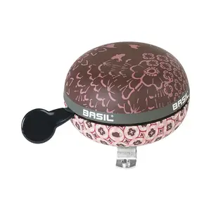 Bell Basil Bohème Bell metal 80×80×110 mm red patterned