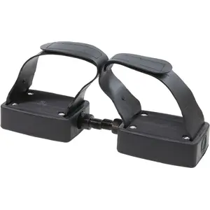 Mechanical Exercise Bike Pedal Set EB FIT 1002811 spare pedals for indoor cycling