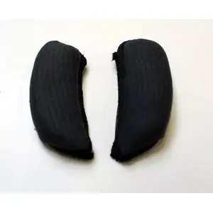 GIRO Switchblade Cheek Pads — replacement thick cheekpads for Switchblade helmet (black/gray)