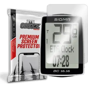 Hybrid Screen Protector GrizzGlass Sigma Sport BC 16.16 for sports devices