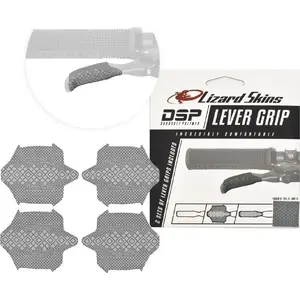 Brake Lever Grip Lizard Skins LIZARDSKINS DSP Lever Grip Platinum Gray 0.5 mm set of 2x2