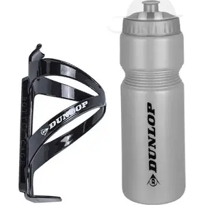 Velosipēda pudele DUNLOP 750 ml ar turētāju — modelis 275092