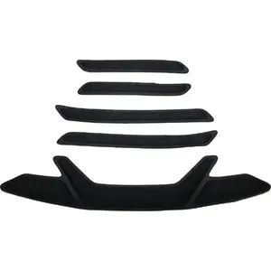 Inner helmet pads GIRO FIXTURE replacement liners, black, compatible with GIRO FIXTURE helmet