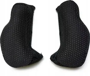 Helmet Cheek Pads BELL Super Air R Cheekpad 25 mm — replacement inner liners, black