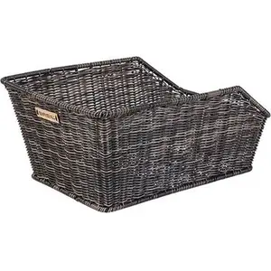 Задняя корзина на багажник Basil Cento Rattan Look WSL, WSL System, водонепроницаемая, nature brown