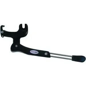 Задняя подставка Atran Velo STYLO REARMOUNT для велосипедов 24"–28", регулируемая, для дисковых тормозов, алюминиевая, чёрная