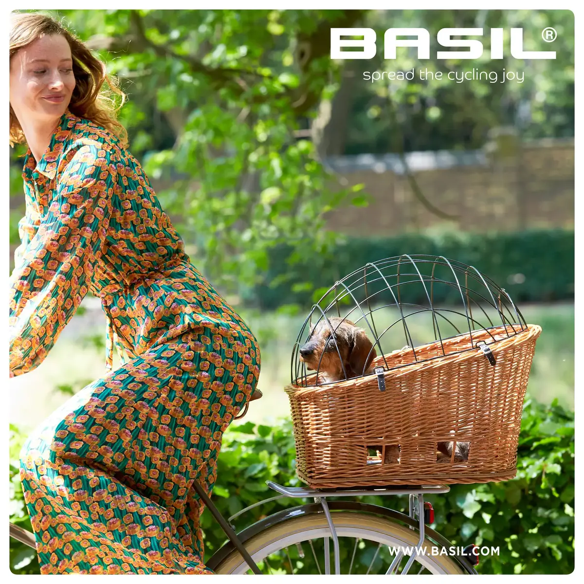 Basil Pasja задняя велокорзина 30 л Photo 10