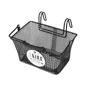 Basil Tivoli Front/rear Bicycle Basket — Plastic and Steel, 260×240×170 mm