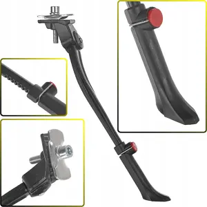 Central Adjustable Bicycle Kickstand Keltin for 24"–29" Bikes, model K02357, 50 mm