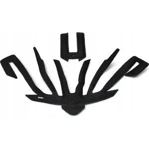 Helmet inner liners BELL Super Air R, replacement comfort liners, size L (58–62 cm), black