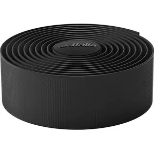 Обмотка для руля Selle Italia Smart Tape 2,5 мм без клея с интегрированным затычкой, чёрная