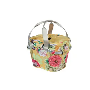 Basil Bloom Field Carry All KF Front Bicycle Basket 15 L Polyester Yellow, 200×260×190 mm