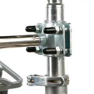 Крепление для поводка Trixie TRIXIE Biker-Set Holder для седельной планки, нержавеющая сталь, для Biker-Set