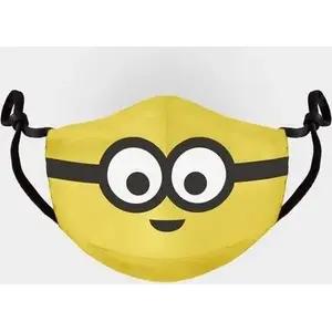 Protective Face Mask No name Minions (1 pc) — 2-layer filter, disposable