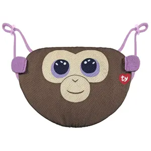 ty Coconut Brown Monkey plush toy, cotton/polyester, 90×60×5 mm, beige/brown