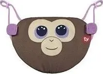 ty Coconut Brown Monkey mīkstā rotaļlieta, kokvilna/poliesters, 90×60×5 mm, bēšs/brūns