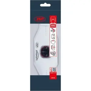 Respirator mask UN JSP Springfit with exhalation valve Typhoon FFP3V 435 ml