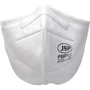 Respiratora maska JSP FFP2 F621 — daļiņu aizsardzība, iepakojums 40 gab.