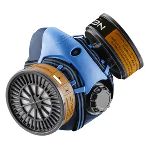 Half mask respirator NEO tools 97-350 silicone with dual cartridge ports