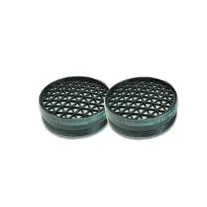 Replacement Filter Cartridges Lahti Pro UNO NEW for EUROMASK A1 P2, 2 pcs (46056)