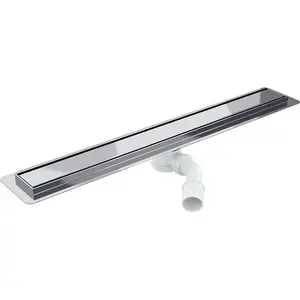Lineārais dušas notekas režģis Wiper Premium Pure 60 cm (modelis 100.1973.01.060)