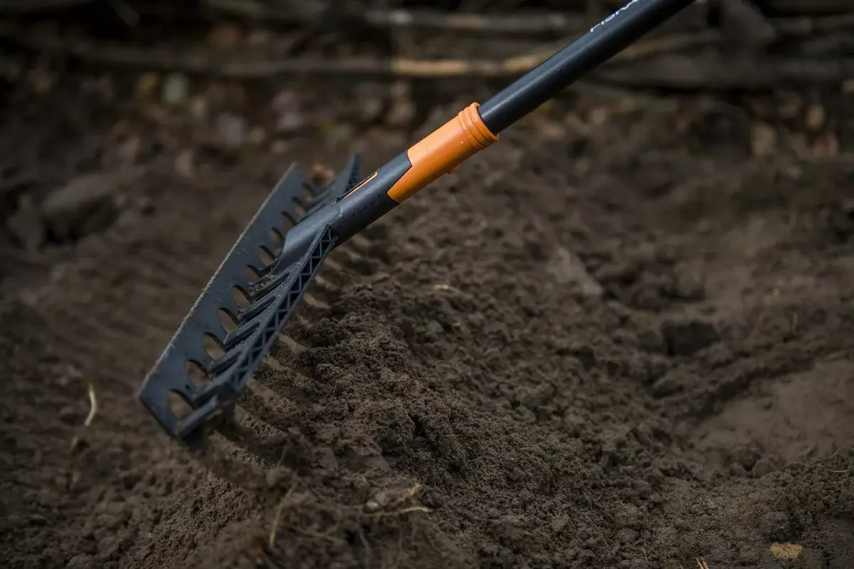 Grābeklis Fiskars Solid bez kāta 12 zobu 41 cm Photo 2