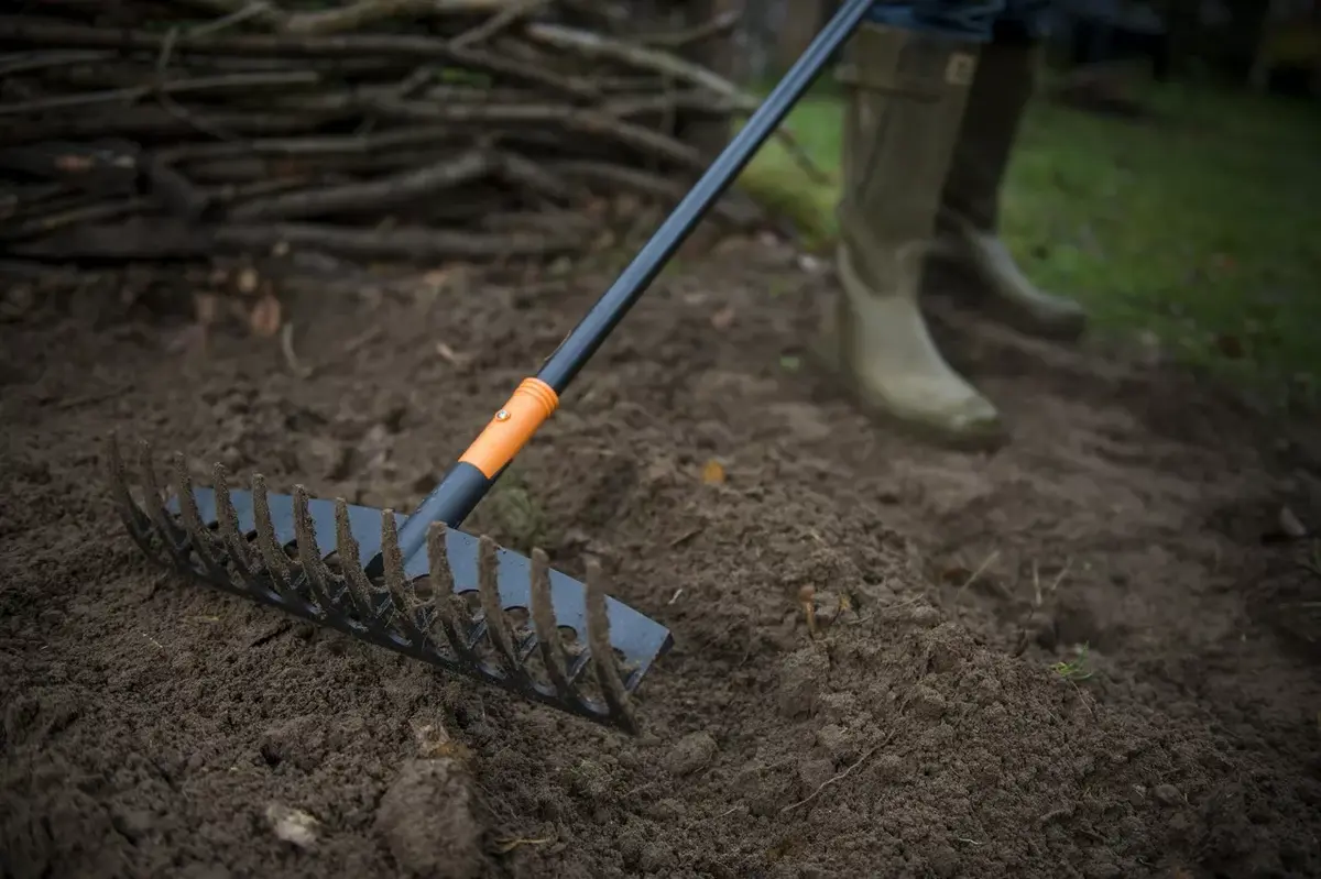 Grābeklis Fiskars Solid bez kāta 12 zobu 41 cm Photo 3