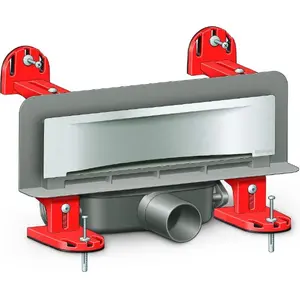 Linear Drain with Grate Kessel Scada Wave 30 cm wall-mounted (48000,03)