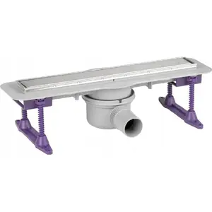 Linear floor drain Kessel Linearis Ultraline L=450 mm stainless steel (model 47814S)