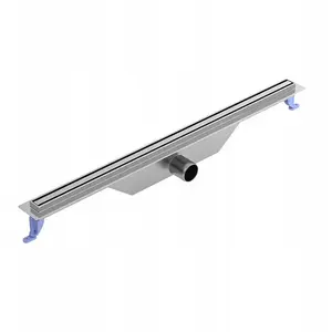 Линейный трап CERSANIT TAKO 80 slim нержавеющая сталь S907-014