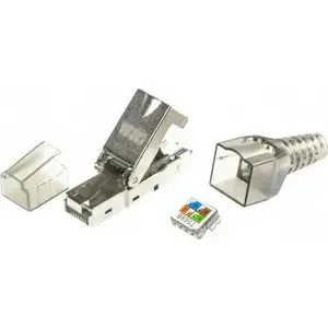 Штекер RJ-45 мужской BABYLISS WM8p8c кат. 6A экранированный без инструментов