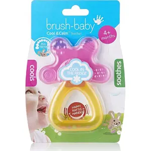 Прорезыватель для детей No name BRUSH BABY Cool&Calm, 1 шт.