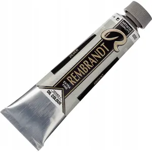 Масляная краска в тюбике Artequipment Rembrandt Oil Colour Silver 800 — художественная масляная краска, металлический серебристый пигмент, 40 мл