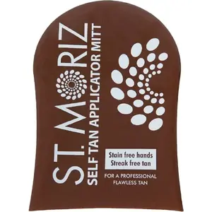 Iztālās paštonējošās uzklāšanas cimdiņš St. Moriz Self Applicator Mitt — atkārtoti lietojama cimdiņa vienmērīgai uzklāšanai