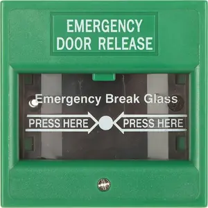 Emergency Door Release Button Delta PW-C1 — surface-mounted emergency release for doors
