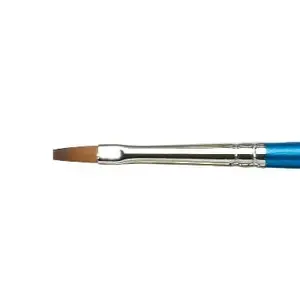 Кисть для красок Winsor & Newton Cotman Series 666 плоская, синтетический ворс, 1 шт.