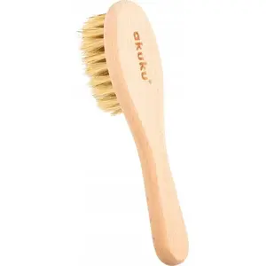Wooden Brush akuku A0669 — akuku AKUKU-624, natural wooden handle