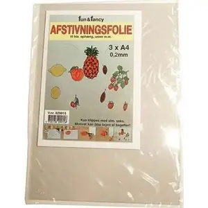 Stiffening Film Sheets Usorteret Fun & Fancy 0.2 mm A4 pack of 3
